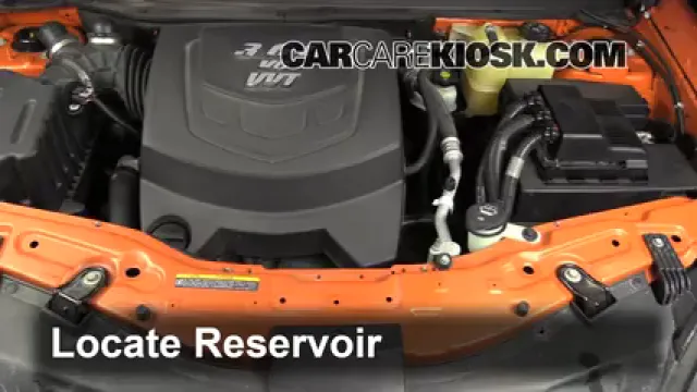 2009 Saturn Vue Red Line 3.6L V6 Líquido limpiaparabrisas Agregar líquido